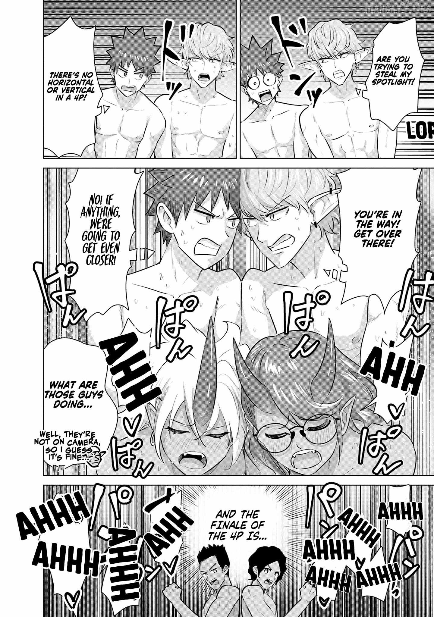 Isekai Pornstar ~Shiru danyuu ga isekai tensei shite ero chishiki furu katsuyo de musou danyuu ni naru hanashi ~ Chapter 49 - page 12