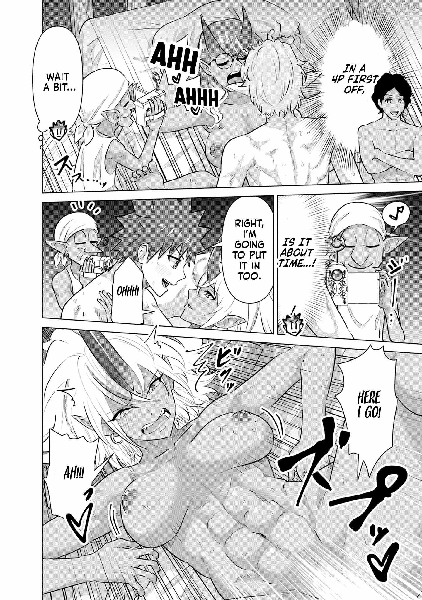 Isekai Pornstar ~Shiru danyuu ga isekai tensei shite ero chishiki furu katsuyo de musou danyuu ni naru hanashi ~ Chapter 49 - page 4