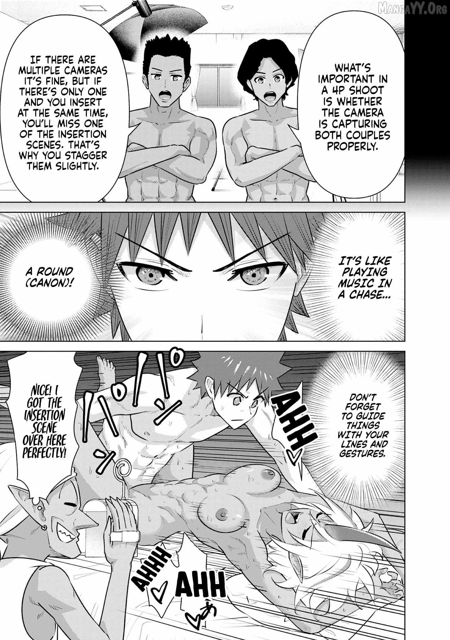 Isekai Pornstar ~Shiru danyuu ga isekai tensei shite ero chishiki furu katsuyo de musou danyuu ni naru hanashi ~ Chapter 49 - page 5