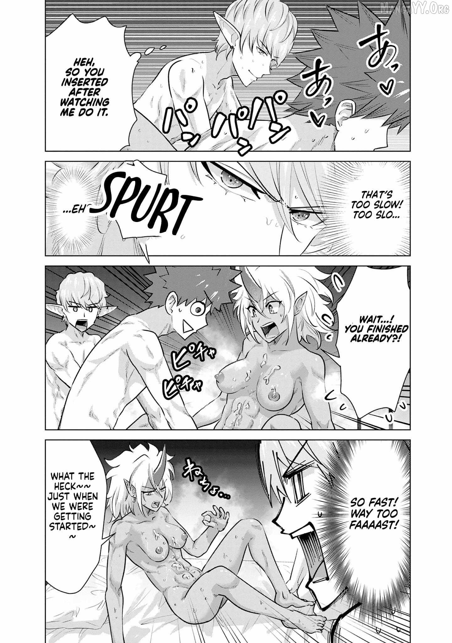 Isekai Pornstar ~Shiru danyuu ga isekai tensei shite ero chishiki furu katsuyo de musou danyuu ni naru hanashi ~ Chapter 49 - page 6