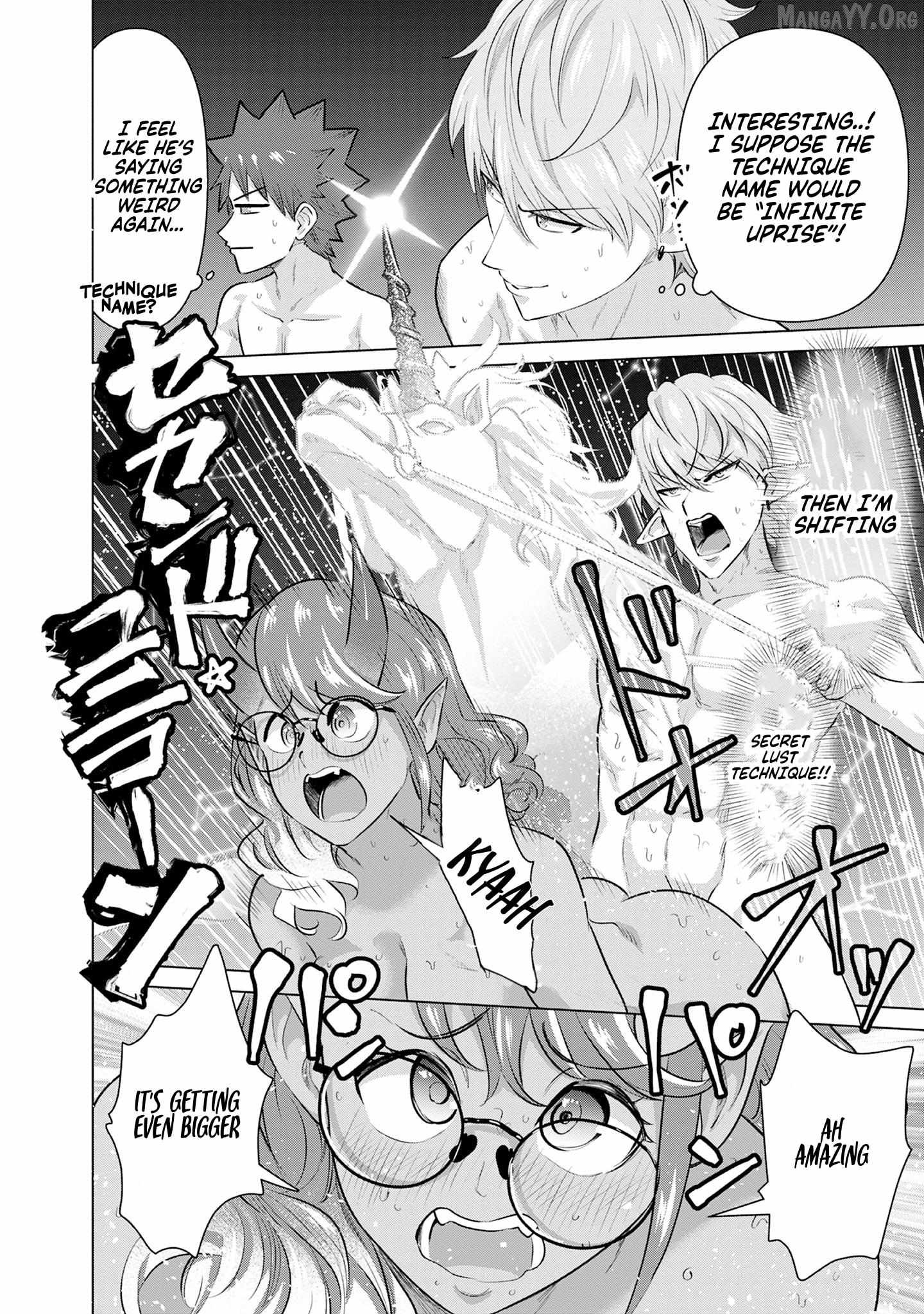 Isekai Pornstar ~Shiru danyuu ga isekai tensei shite ero chishiki furu katsuyo de musou danyuu ni naru hanashi ~ Chapter 49 - page 8
