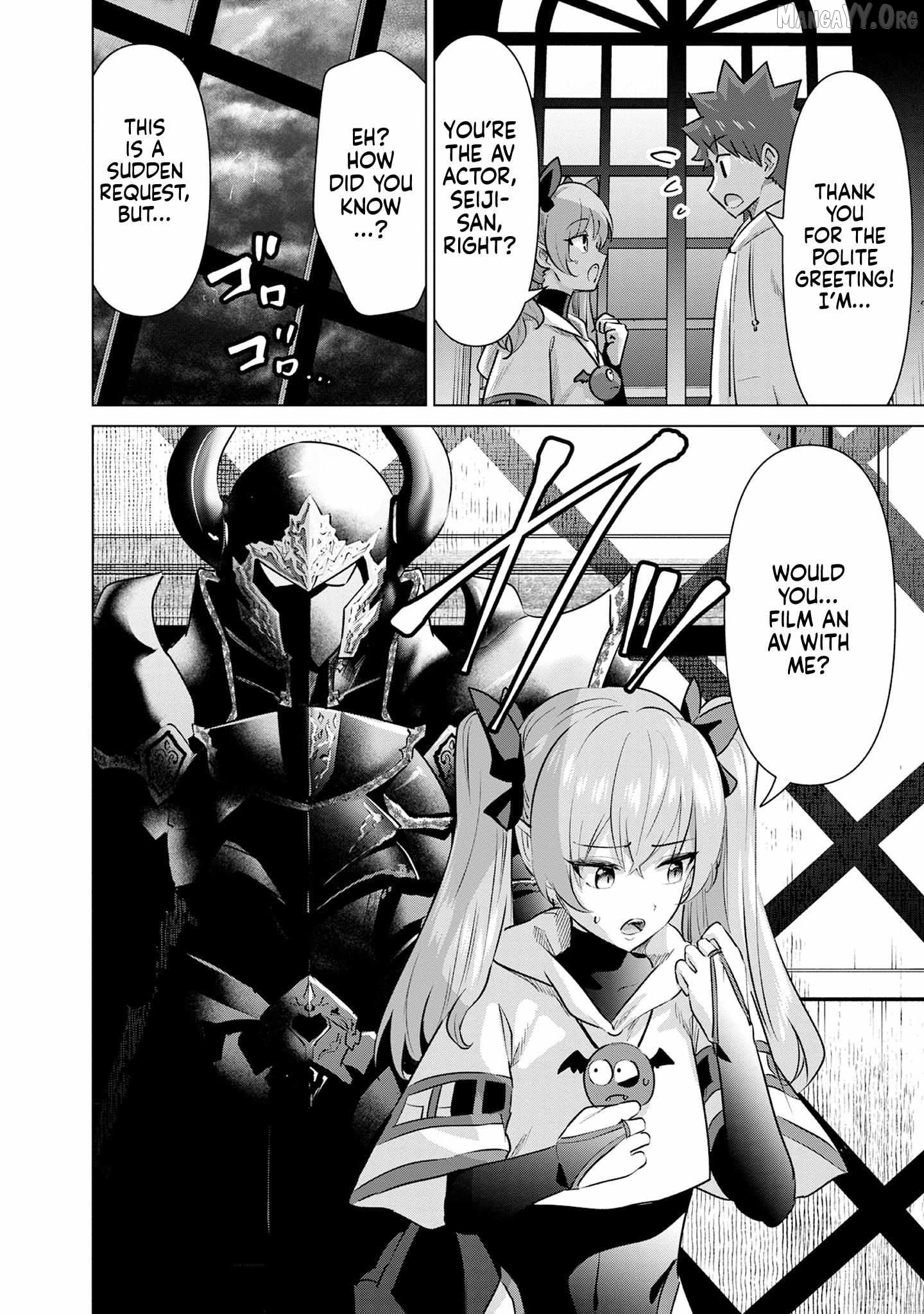 Isekai Pornstar ~Shiru danyuu ga isekai tensei shite ero chishiki furu katsuyo de musou danyuu ni naru hanashi ~ Chapter 50 - page 13