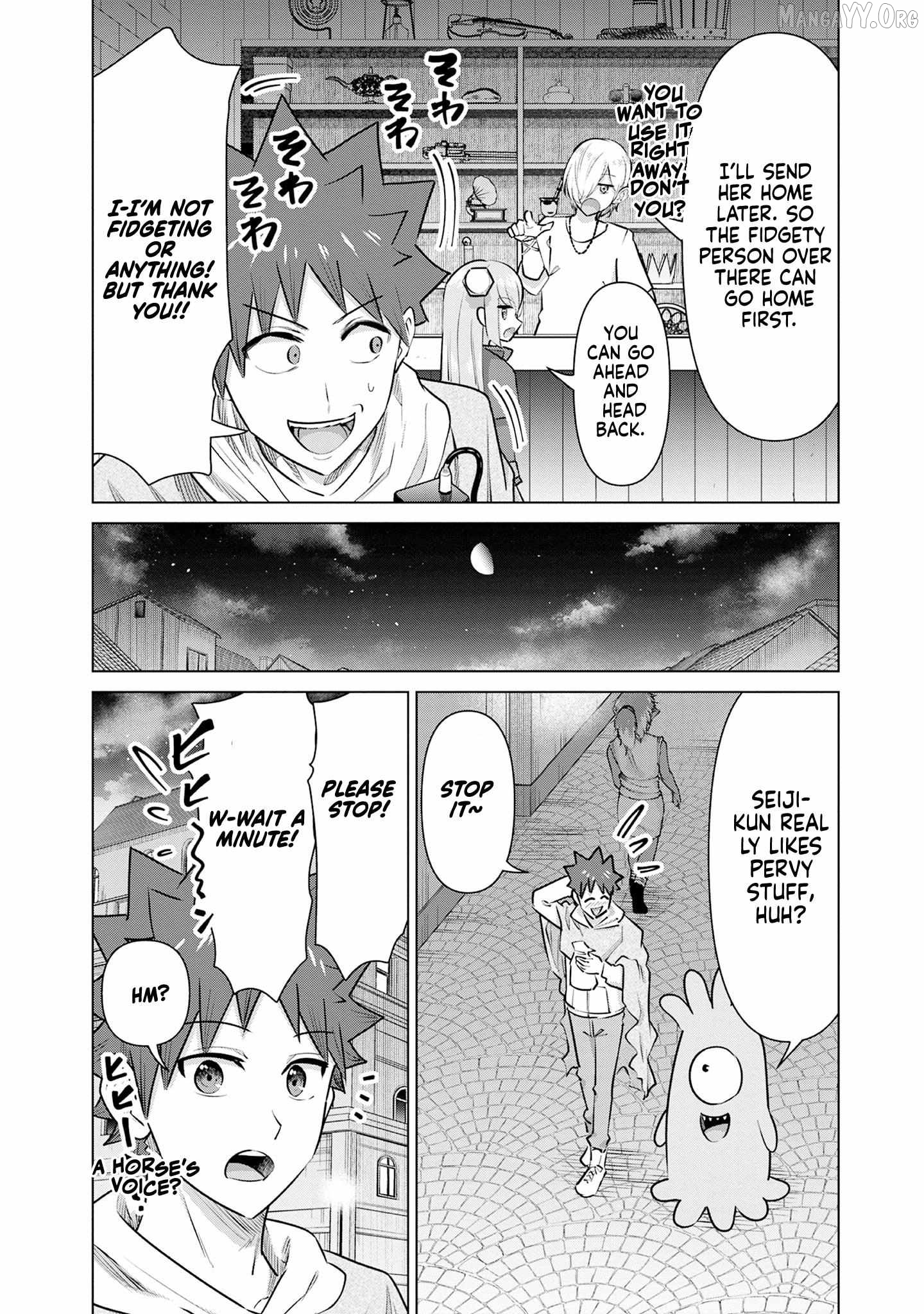Isekai Pornstar ~Shiru danyuu ga isekai tensei shite ero chishiki furu katsuyo de musou danyuu ni naru hanashi ~ Chapter 50 - page 5