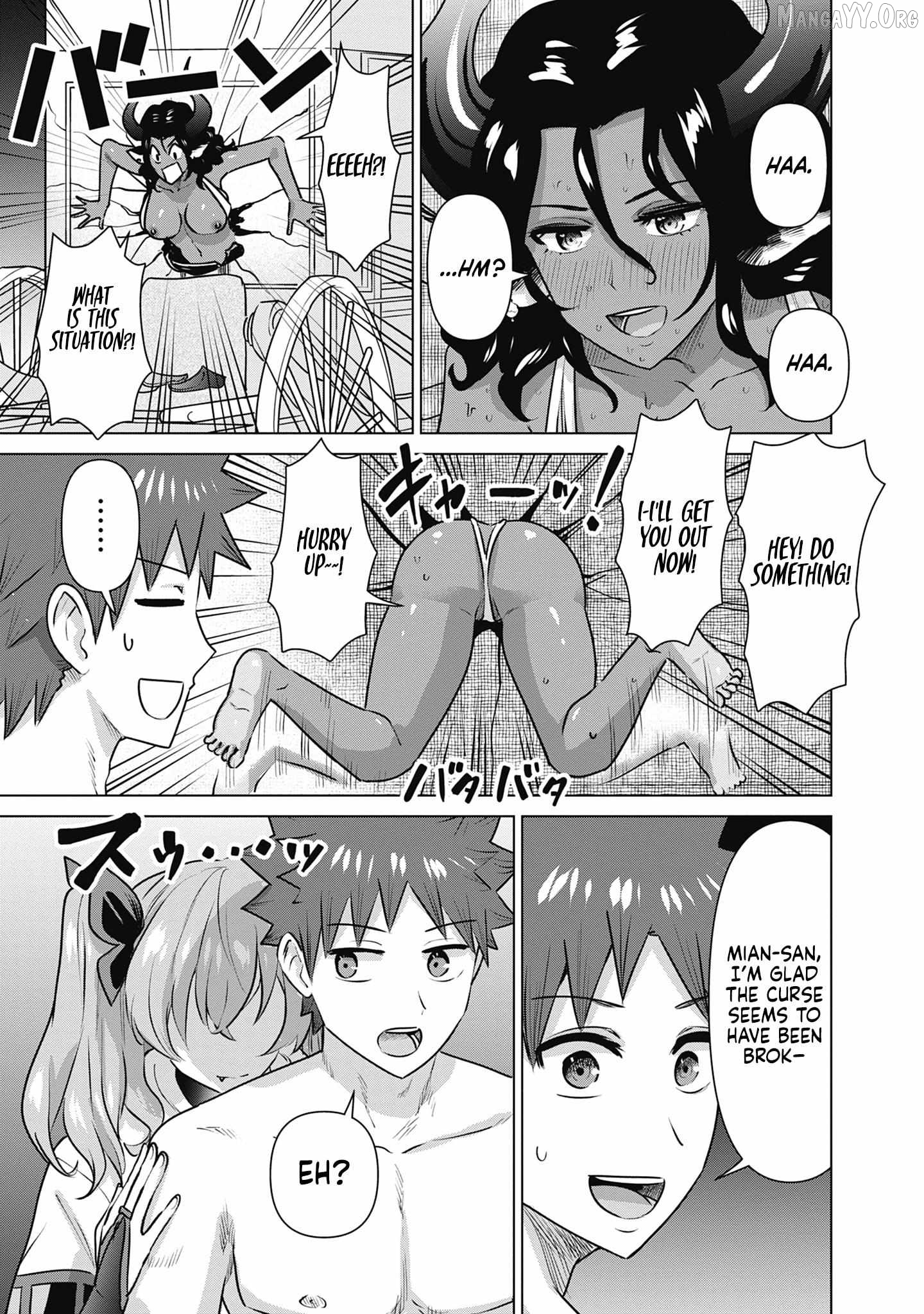 Isekai Pornstar ~Shiru danyuu ga isekai tensei shite ero chishiki furu katsuyo de musou danyuu ni naru hanashi ~ Chapter 54 - page 14