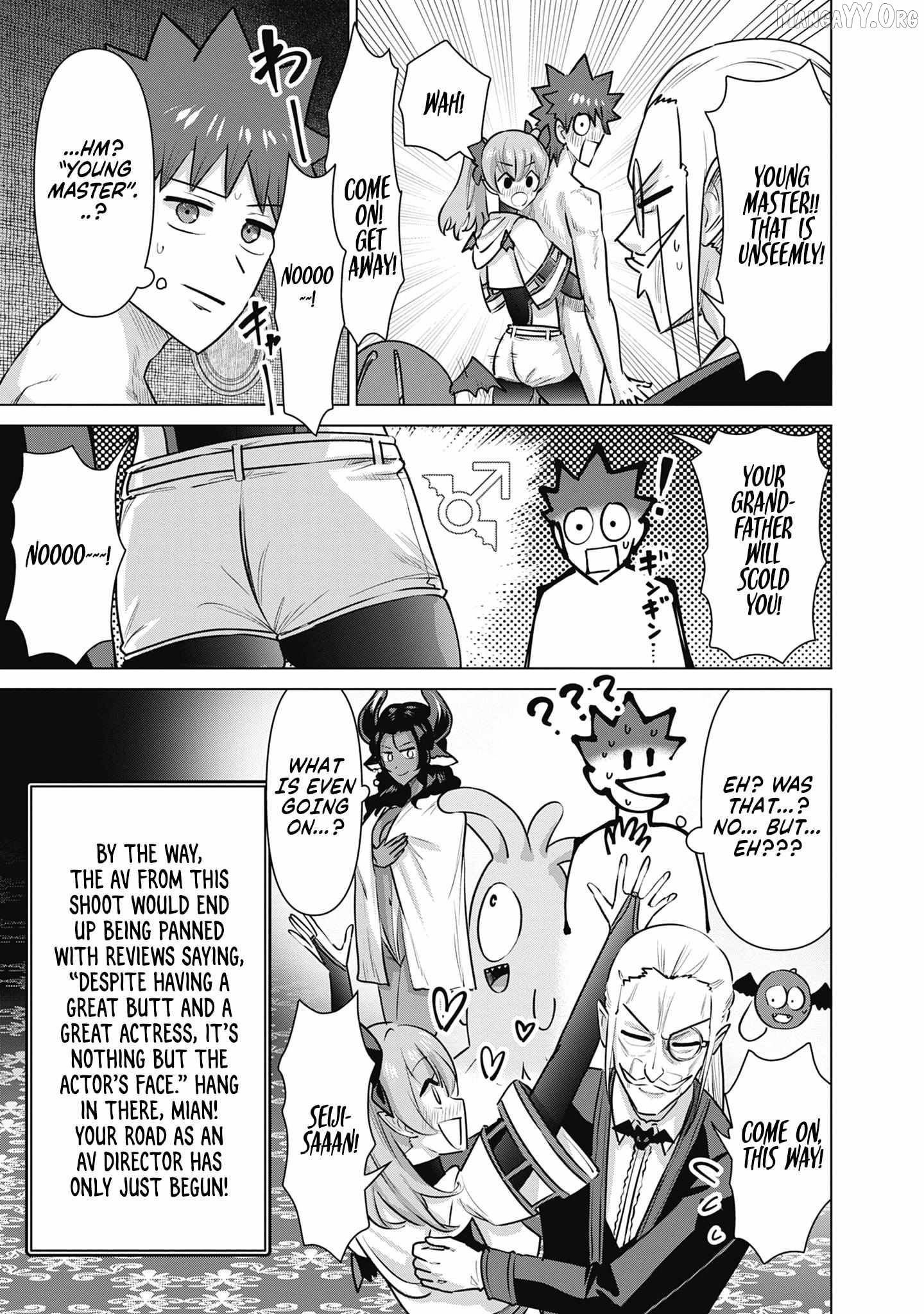 Isekai Pornstar ~Shiru danyuu ga isekai tensei shite ero chishiki furu katsuyo de musou danyuu ni naru hanashi ~ Chapter 54 - page 16