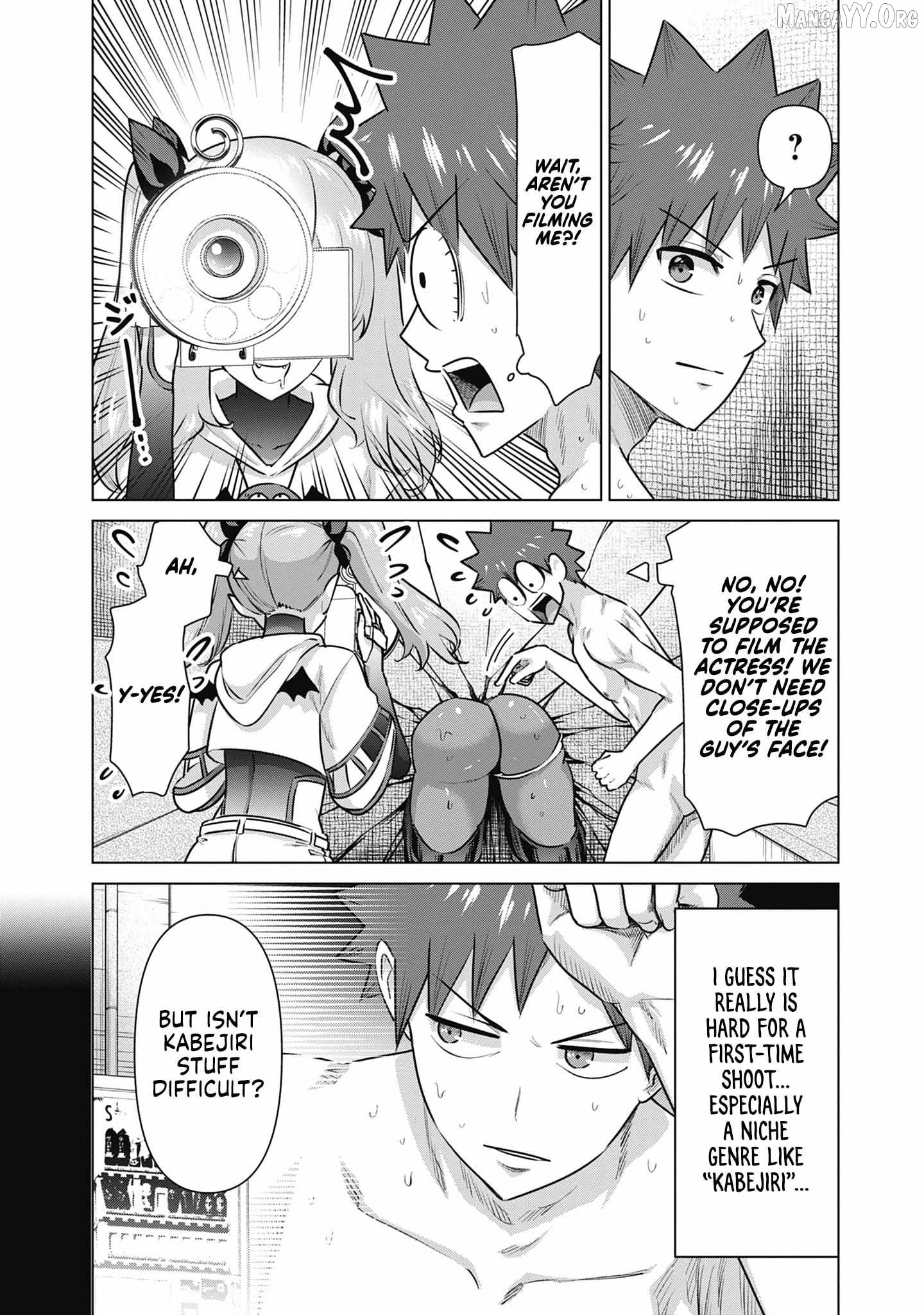 Isekai Pornstar ~Shiru danyuu ga isekai tensei shite ero chishiki furu katsuyo de musou danyuu ni naru hanashi ~ Chapter 54 - page 3