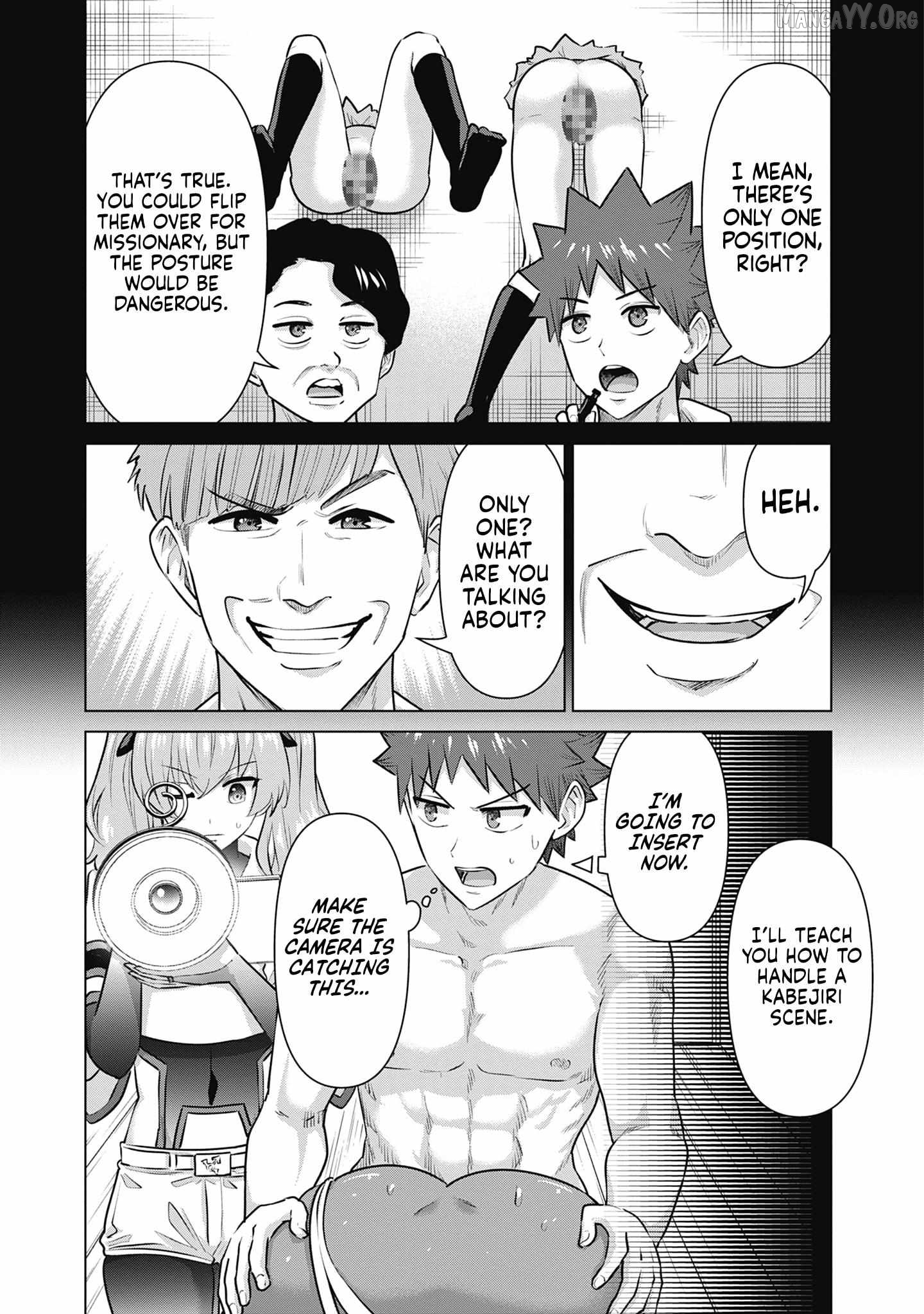 Isekai Pornstar ~Shiru danyuu ga isekai tensei shite ero chishiki furu katsuyo de musou danyuu ni naru hanashi ~ Chapter 54 - page 4