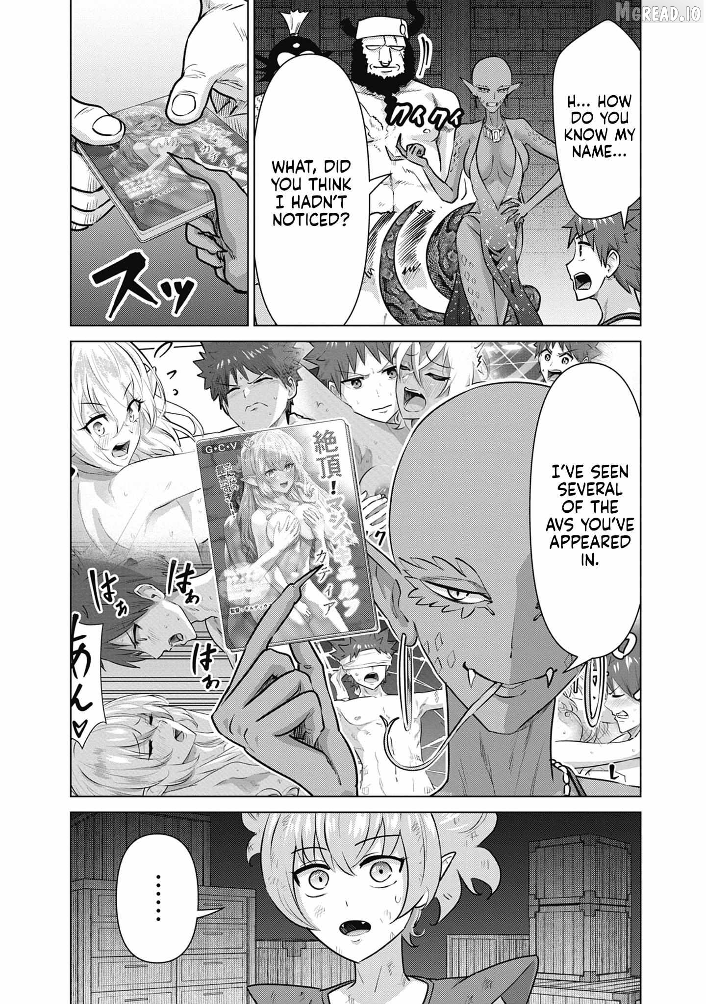 Isekai Pornstar ~Shiru danyuu ga isekai tensei shite ero chishiki furu katsuyo de musou danyuu ni naru hanashi ~ Chapter 61 - page 2