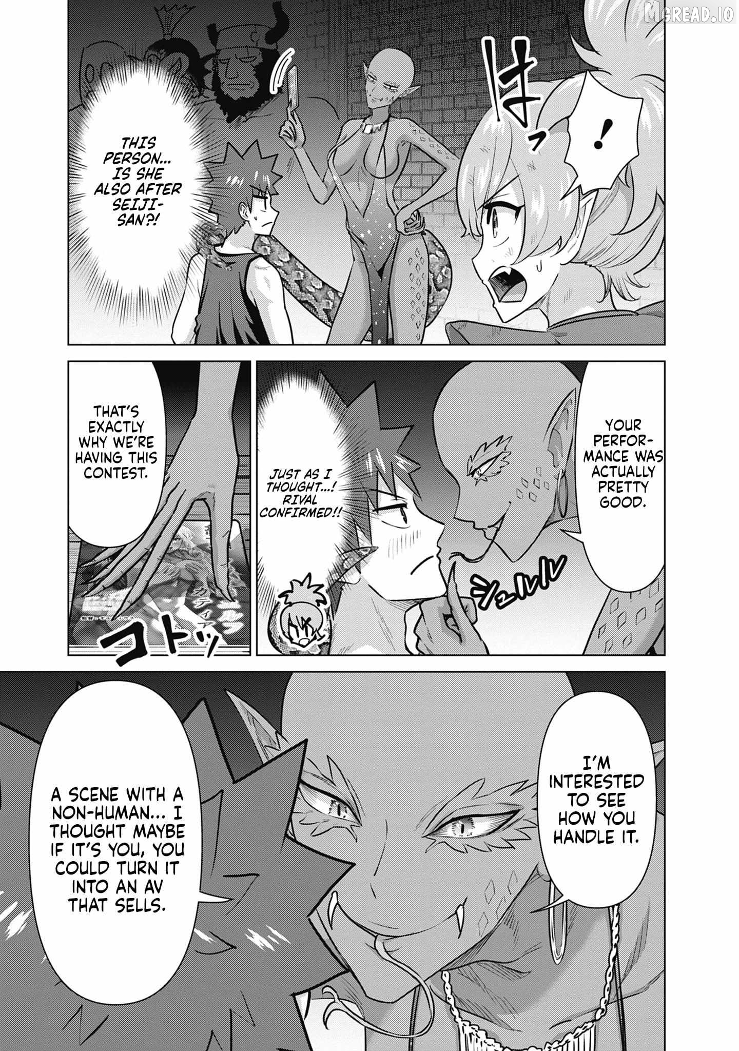 Isekai Pornstar ~Shiru danyuu ga isekai tensei shite ero chishiki furu katsuyo de musou danyuu ni naru hanashi ~ Chapter 61 - page 3