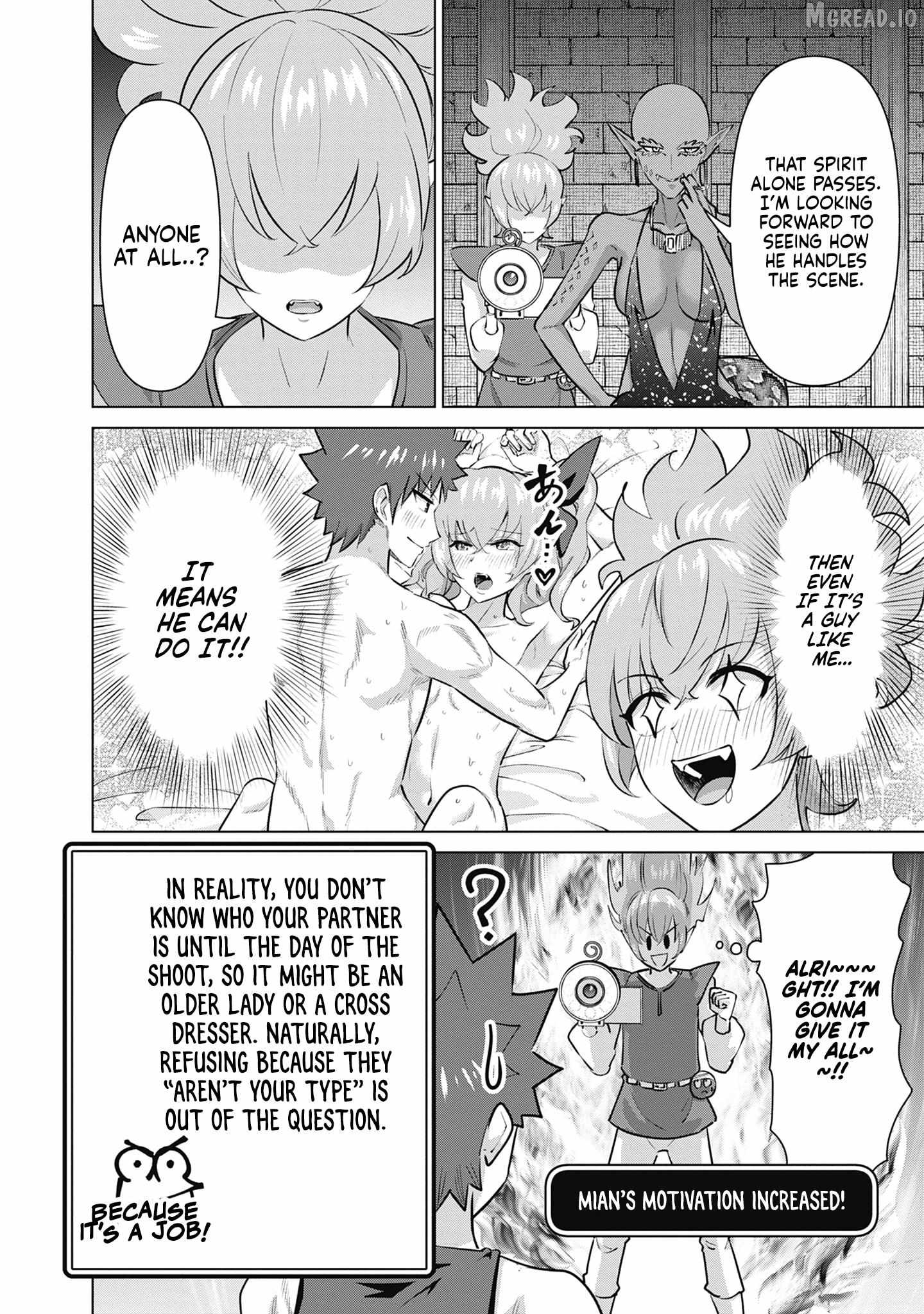 Isekai Pornstar ~Shiru danyuu ga isekai tensei shite ero chishiki furu katsuyo de musou danyuu ni naru hanashi ~ Chapter 62 - page 6