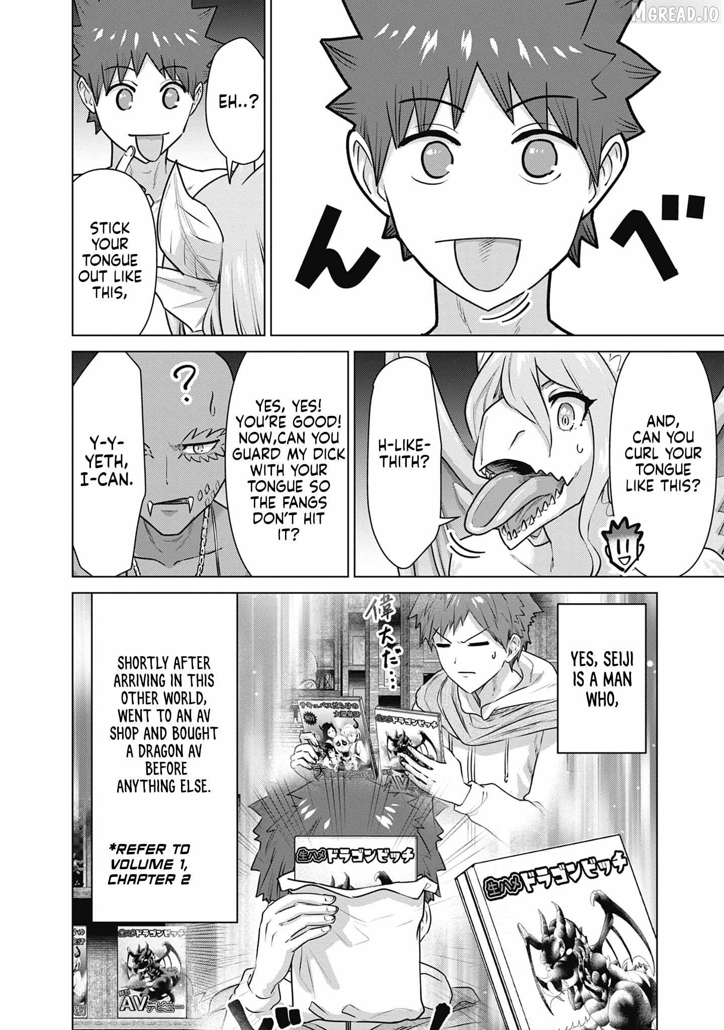 Isekai Pornstar ~Shiru danyuu ga isekai tensei shite ero chishiki furu katsuyo de musou danyuu ni naru hanashi ~ Chapter 63 - page 14