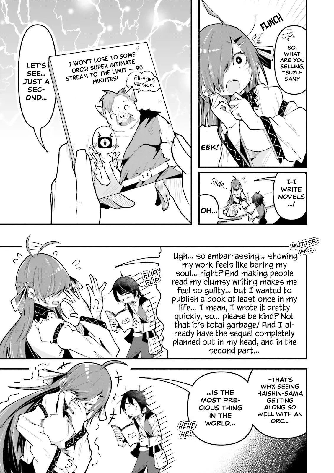 Isekai De Haishin Katsudou Wo Shitara Tairyou No Yandere Shinja Wo Umidashite Shimatta Ken Chapter 63 - page 8