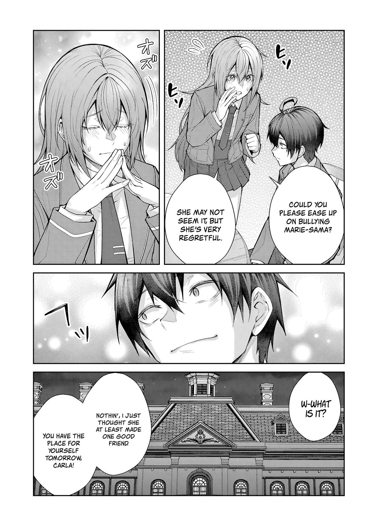 The World of Otome Games is Tough For Mobs Chapter 77 - page 11