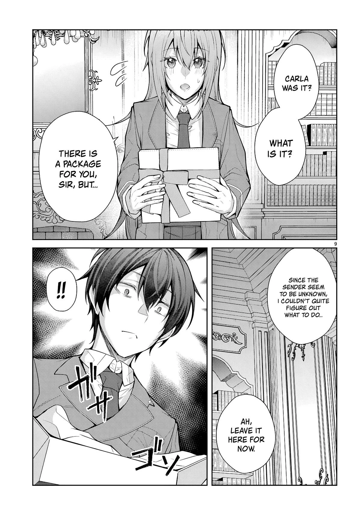 The World of Otome Games is Tough For Mobs Chapter 77 - page 9