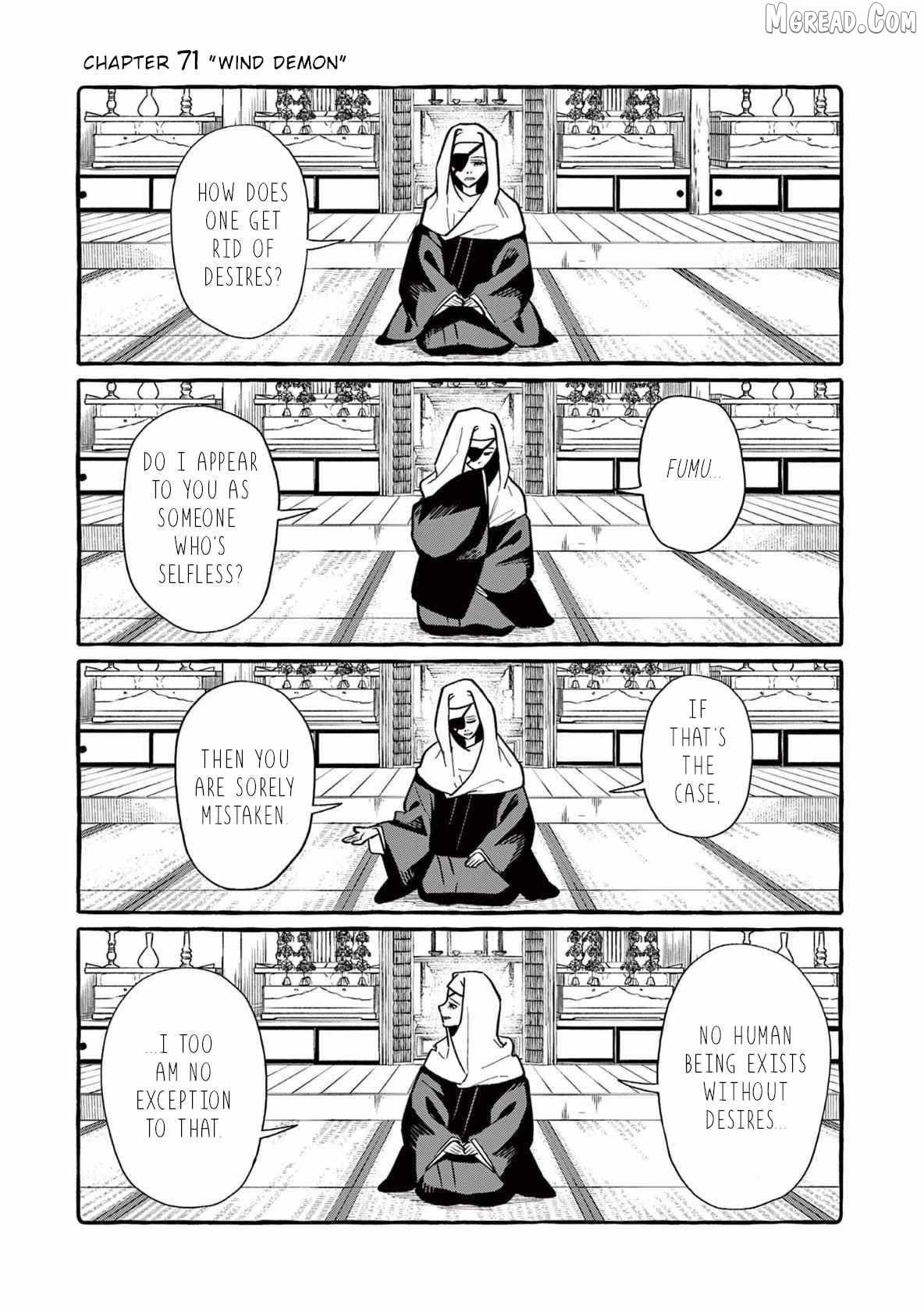 Ushiro no Shoumen Kamui-san Chapter 71 - page 2
