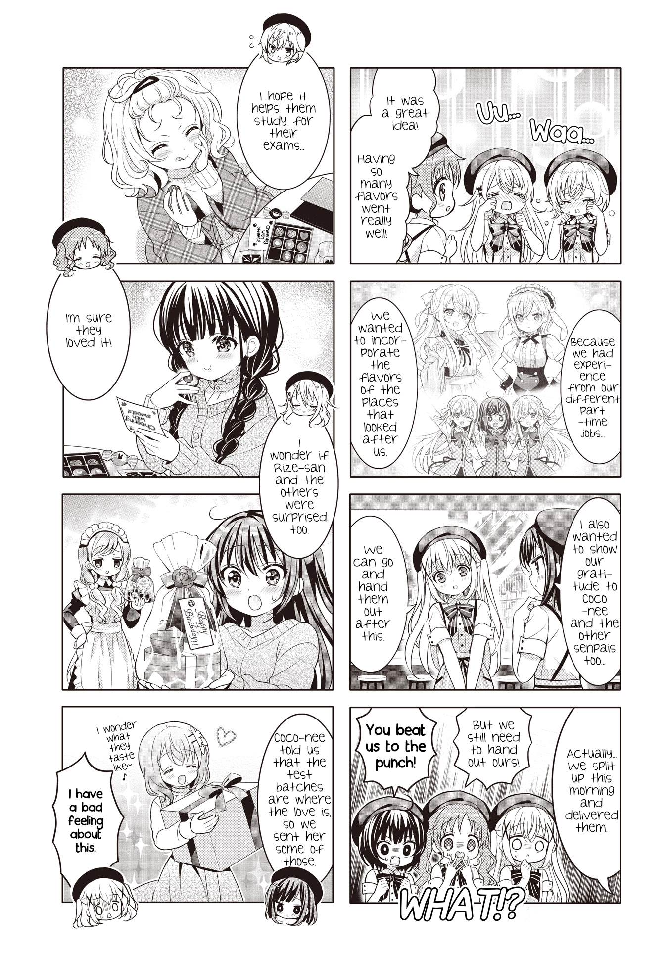 Gochuumon wa Usagi Desu ka? Chapter 186 - page 7