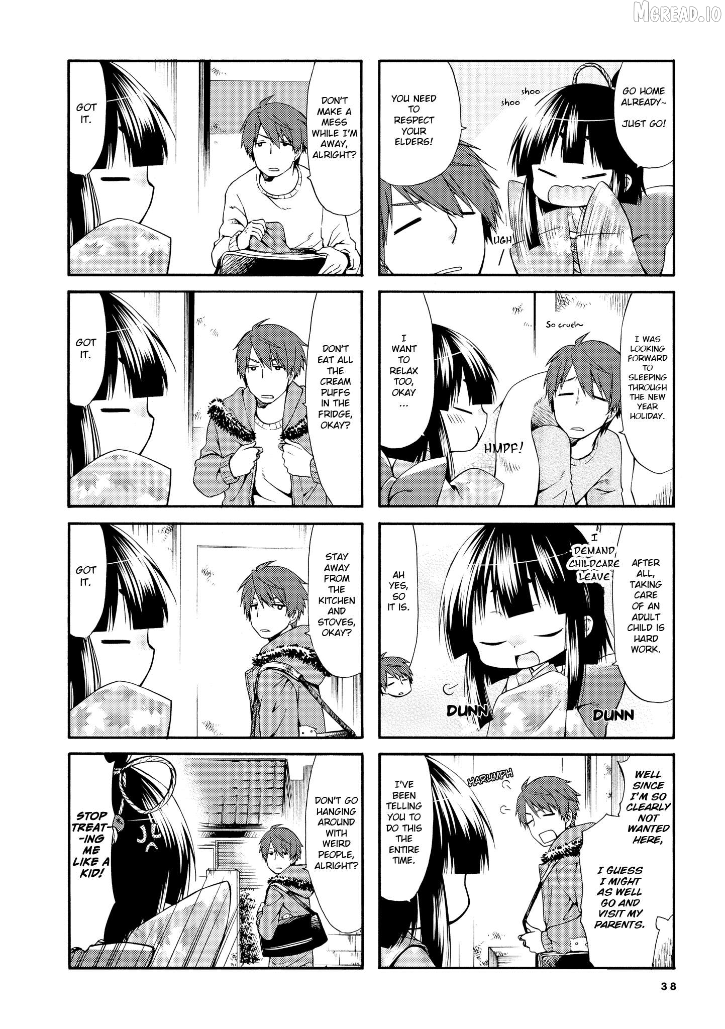 A Zashikiwarashi Lives In That Apartment Chapter 21 - page 3