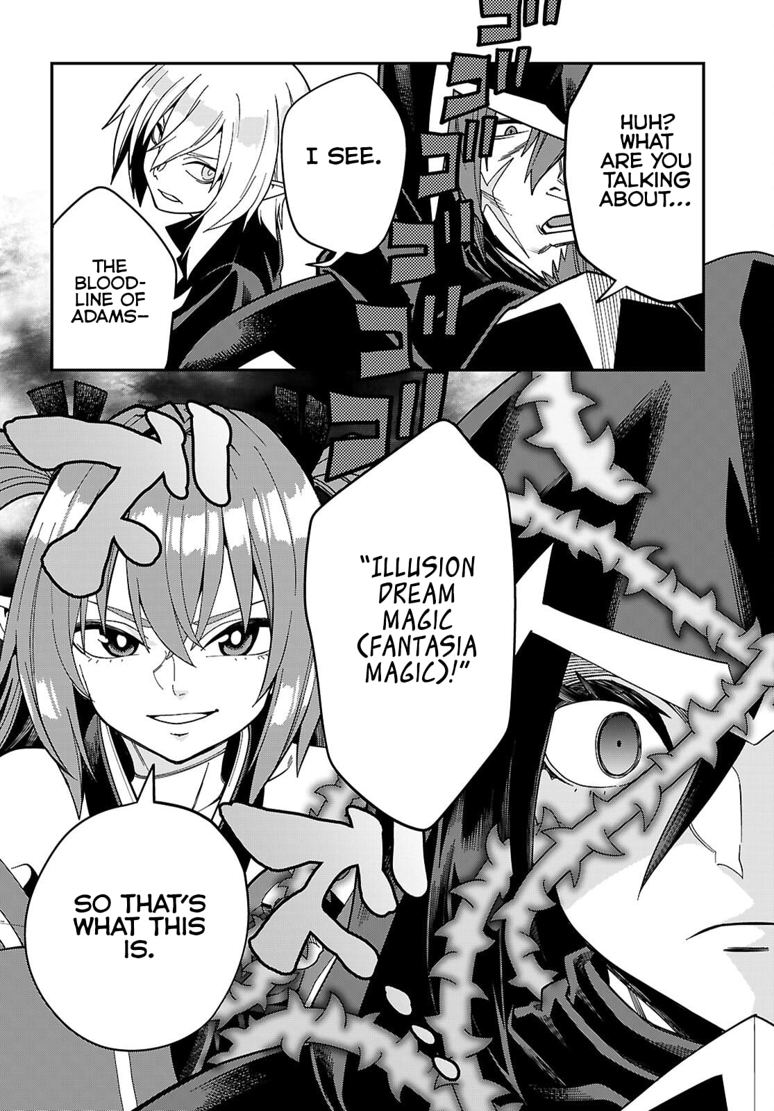 Konjiki no Moji Tsukai - Yuusha Yonin ni Makikomareta Unique Cheat Chapter 128 - page 16