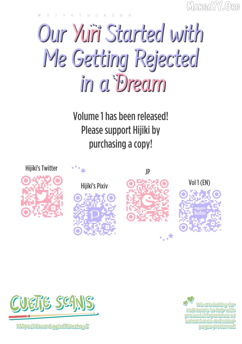 A Yuri Manga That Starts With Getting Rejected In A Dream Chapter 53 - page 8