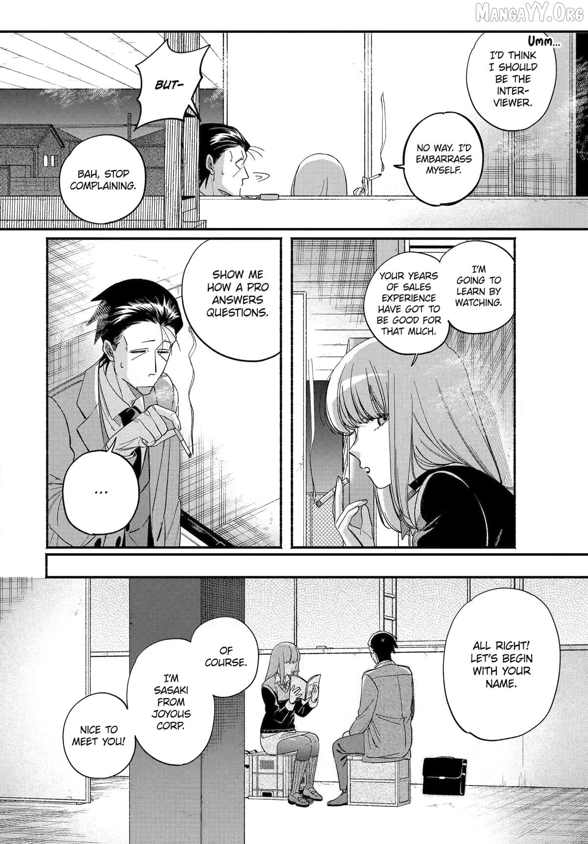 A Story About Smoking at the Back of the Supermarket Chapter 59 - page 24