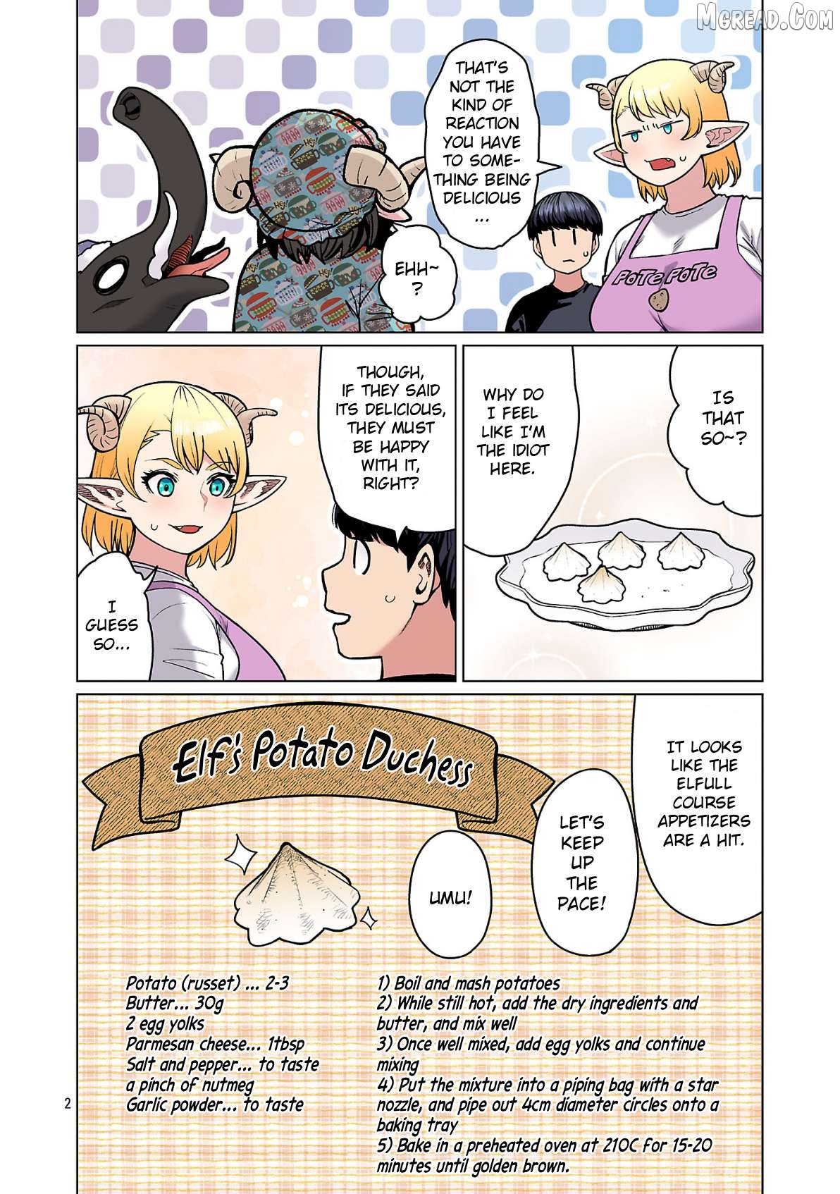 Shin Elf-san wa Yaserarenai. Chapter 30 - page 4