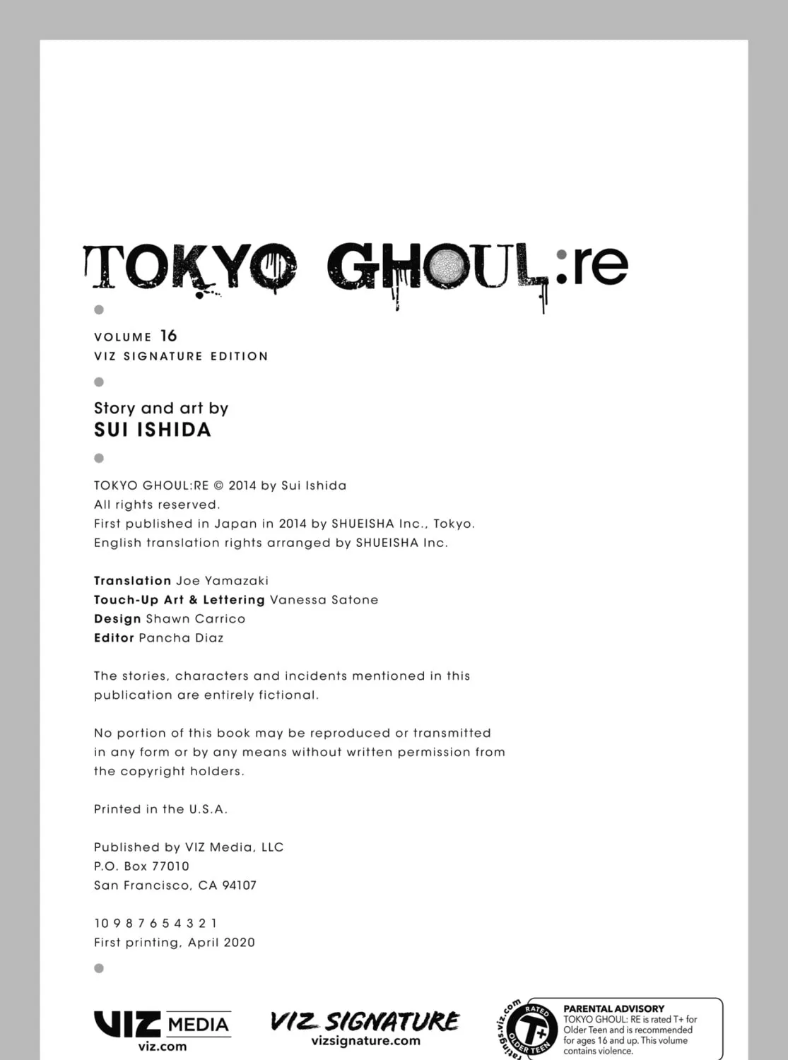 Tokyo Ghoul:re Chapter 179.5 - page 15