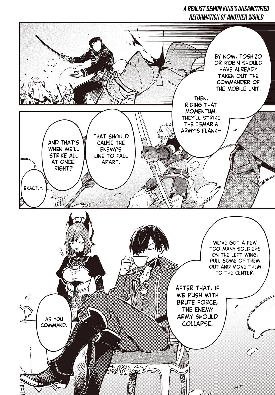 Realist Maou Niyoru Seiiki Naki Isekai Kaikaku Chapter 75 - page 11