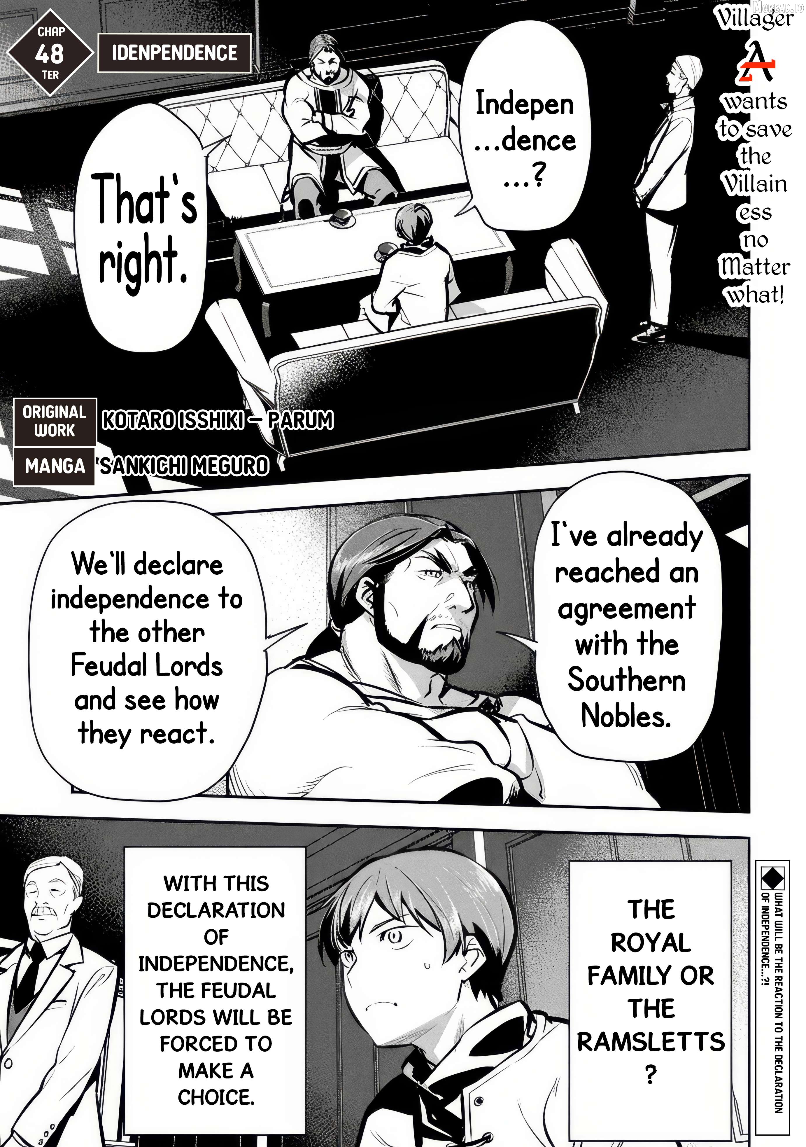Villager A Wants to Save the Villainess no Matter What! Chapter 48.1 - page 5
