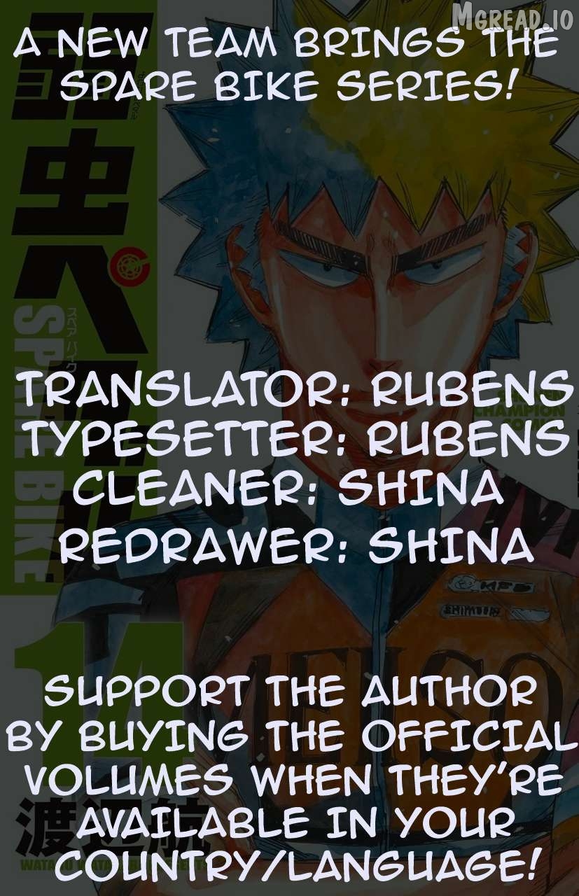 Yowamushi Pedal – Spare Bike Chapter 123 - page 1