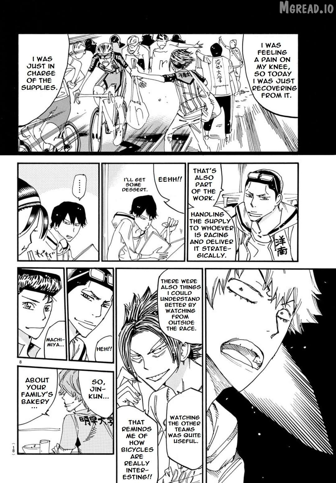 Yowamushi Pedal – Spare Bike Chapter 123 - page 11