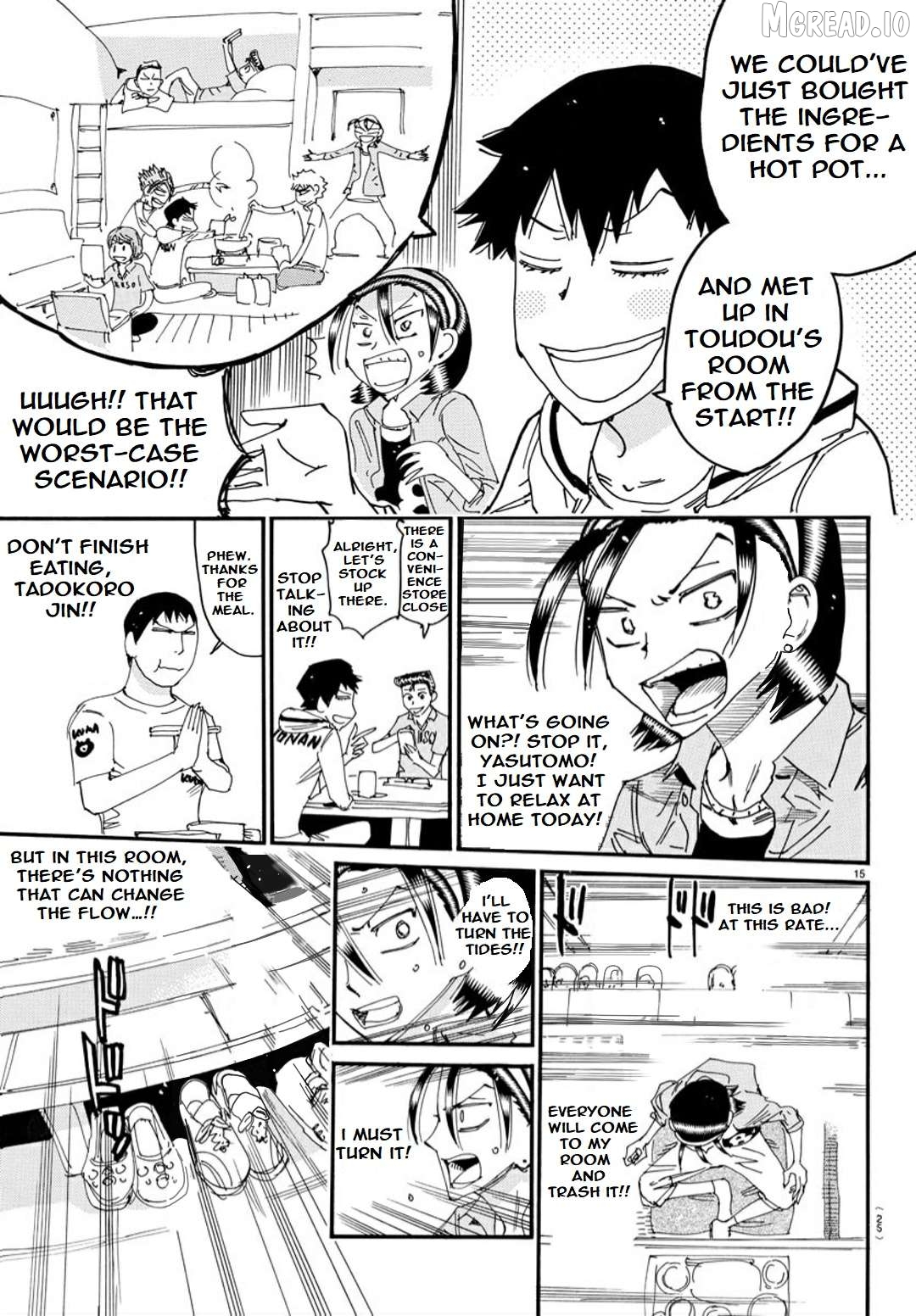 Yowamushi Pedal – Spare Bike Chapter 123 - page 17