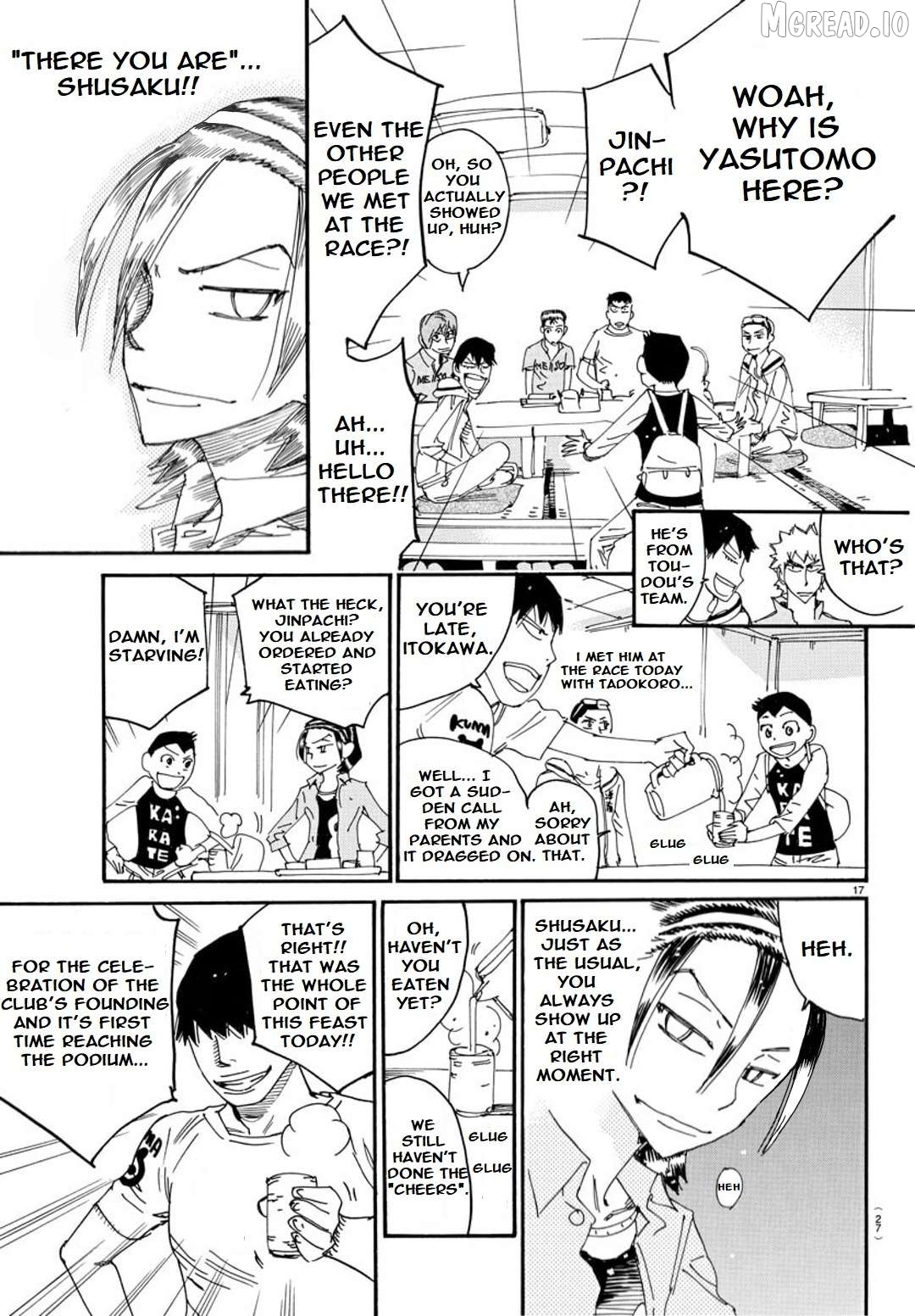 Yowamushi Pedal – Spare Bike Chapter 123 - page 19