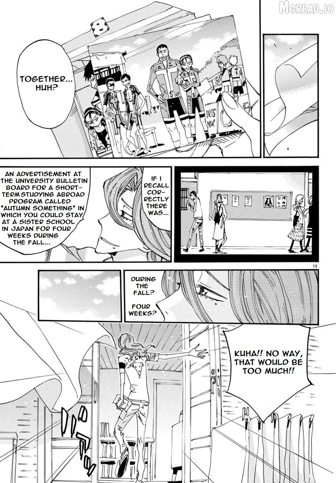 Yowamushi Pedal – Spare Bike Chapter 124 - page 12