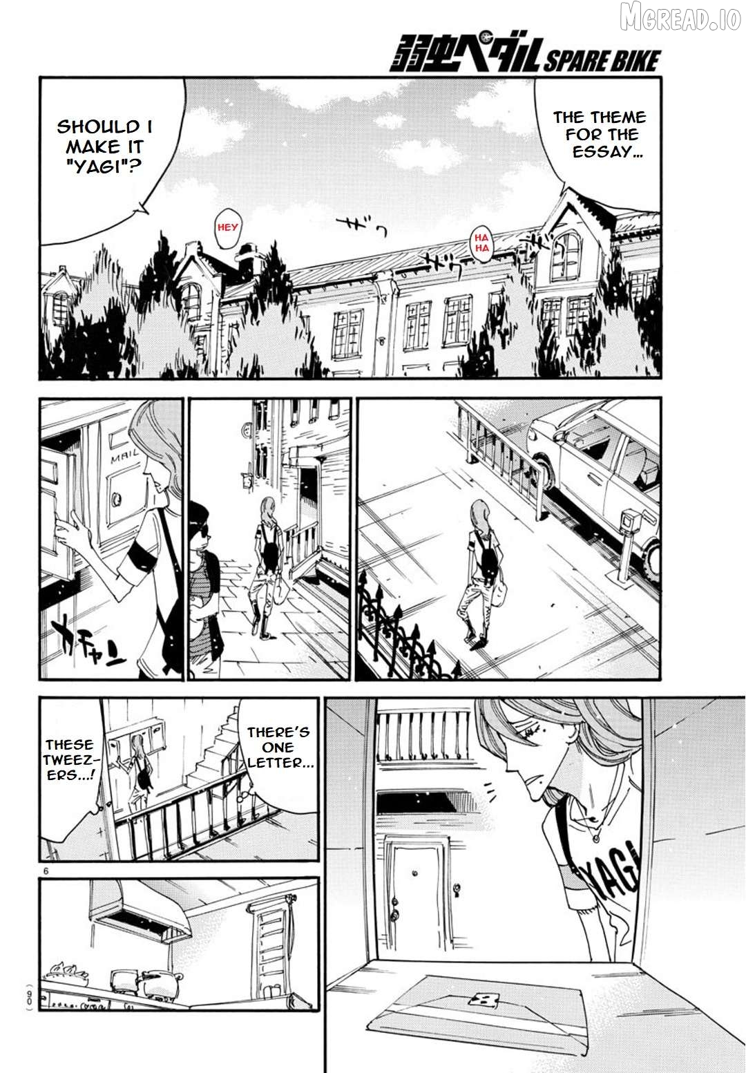 Yowamushi Pedal – Spare Bike Chapter 124 - page 6