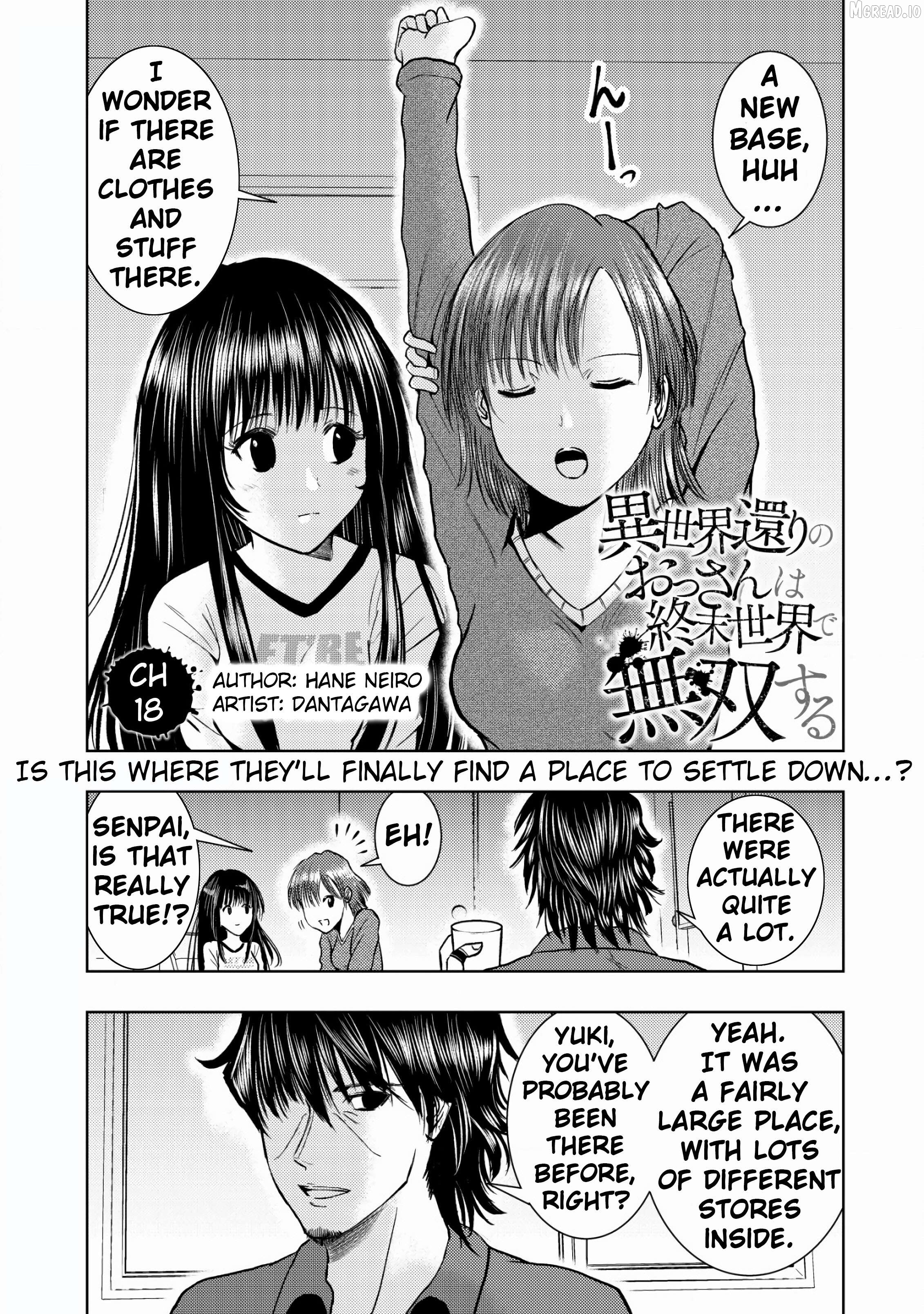 A Middle-Aged Man Who Returned From Another World Becomes Unrivaled In The Apocalyptic World Chapter 18 - page 3
