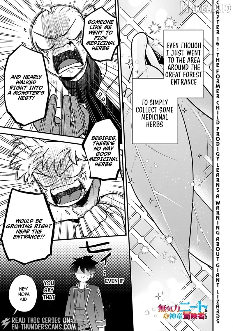 The Lethargic NEET, Who Were Once Prodigy Become an Adventurer Chapter 16 - page 2