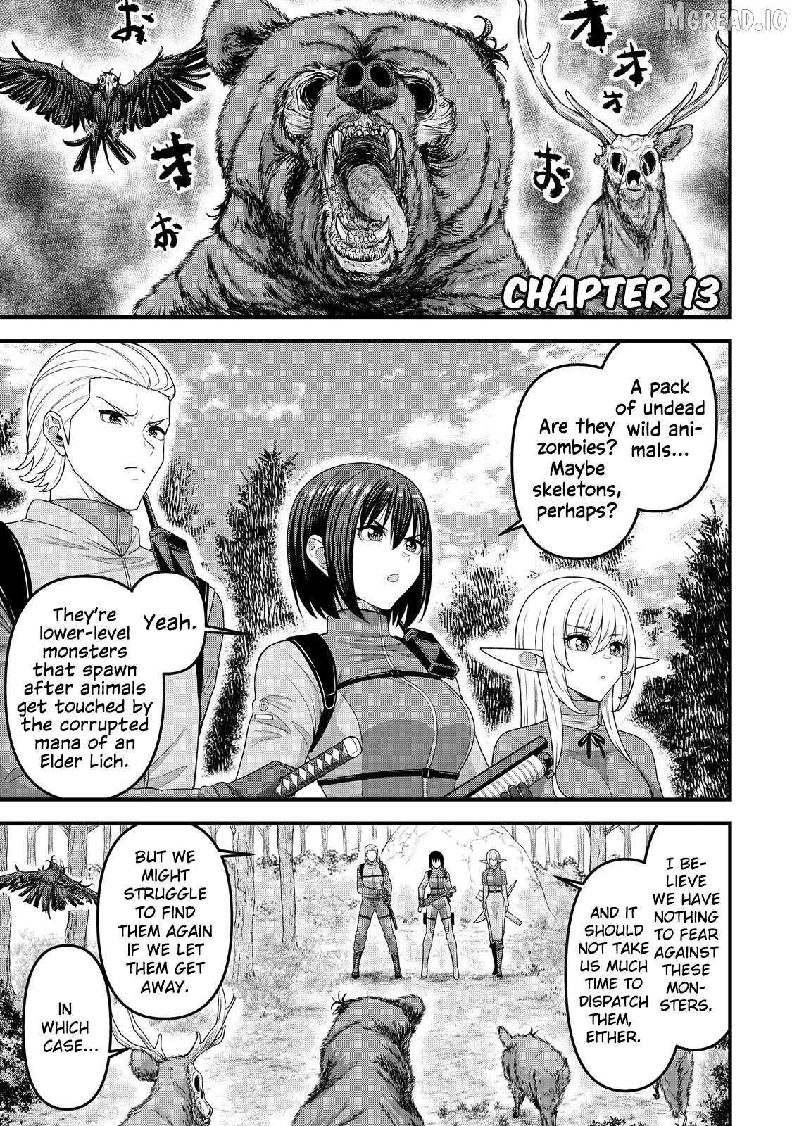Isekai kara Elf-san ga Ochite Kita no desu ga!? Chapter 13 - page 2