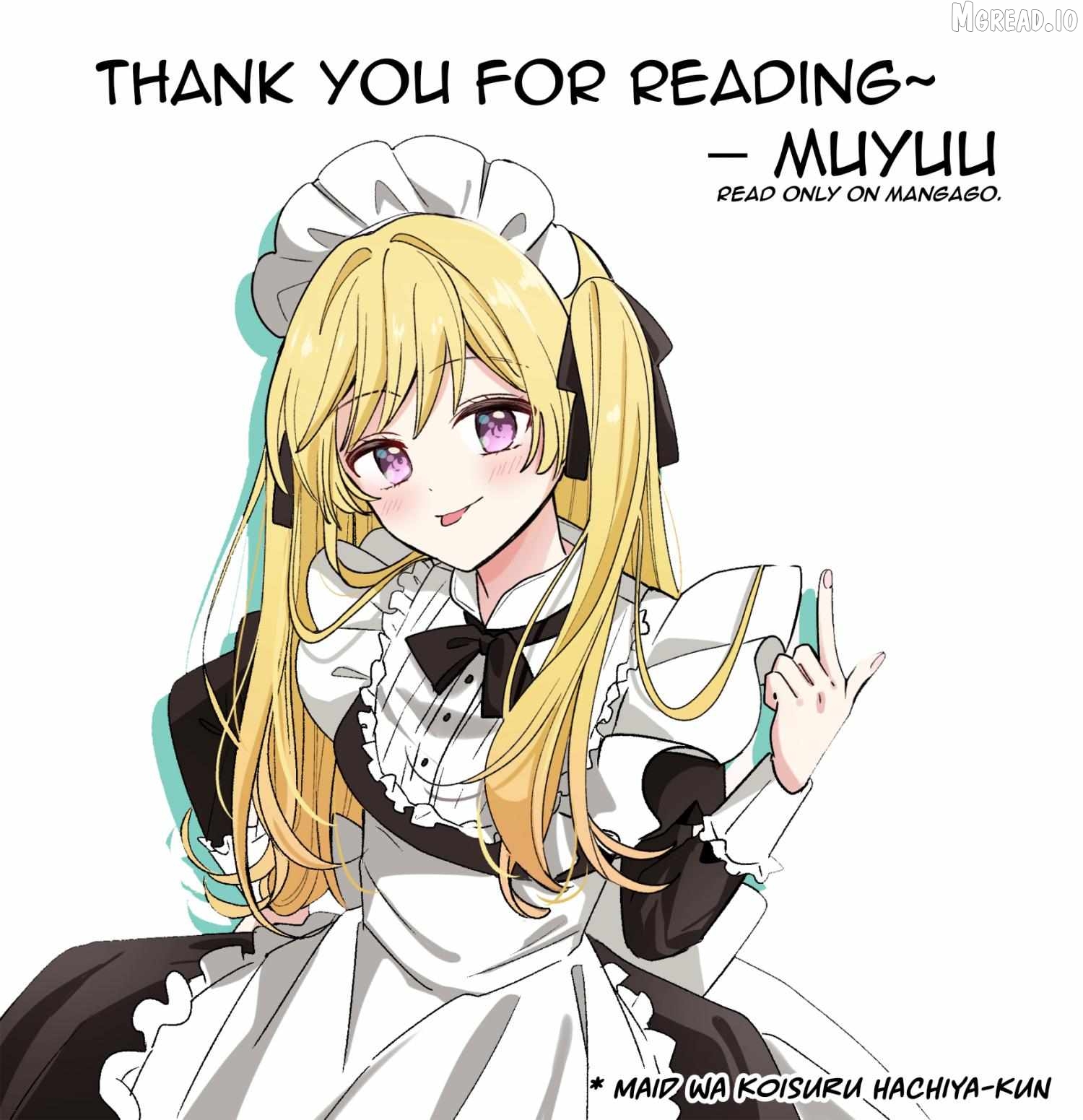 Maid wa Koisuru Hachiya-kun Chapter 23.2 - page 17