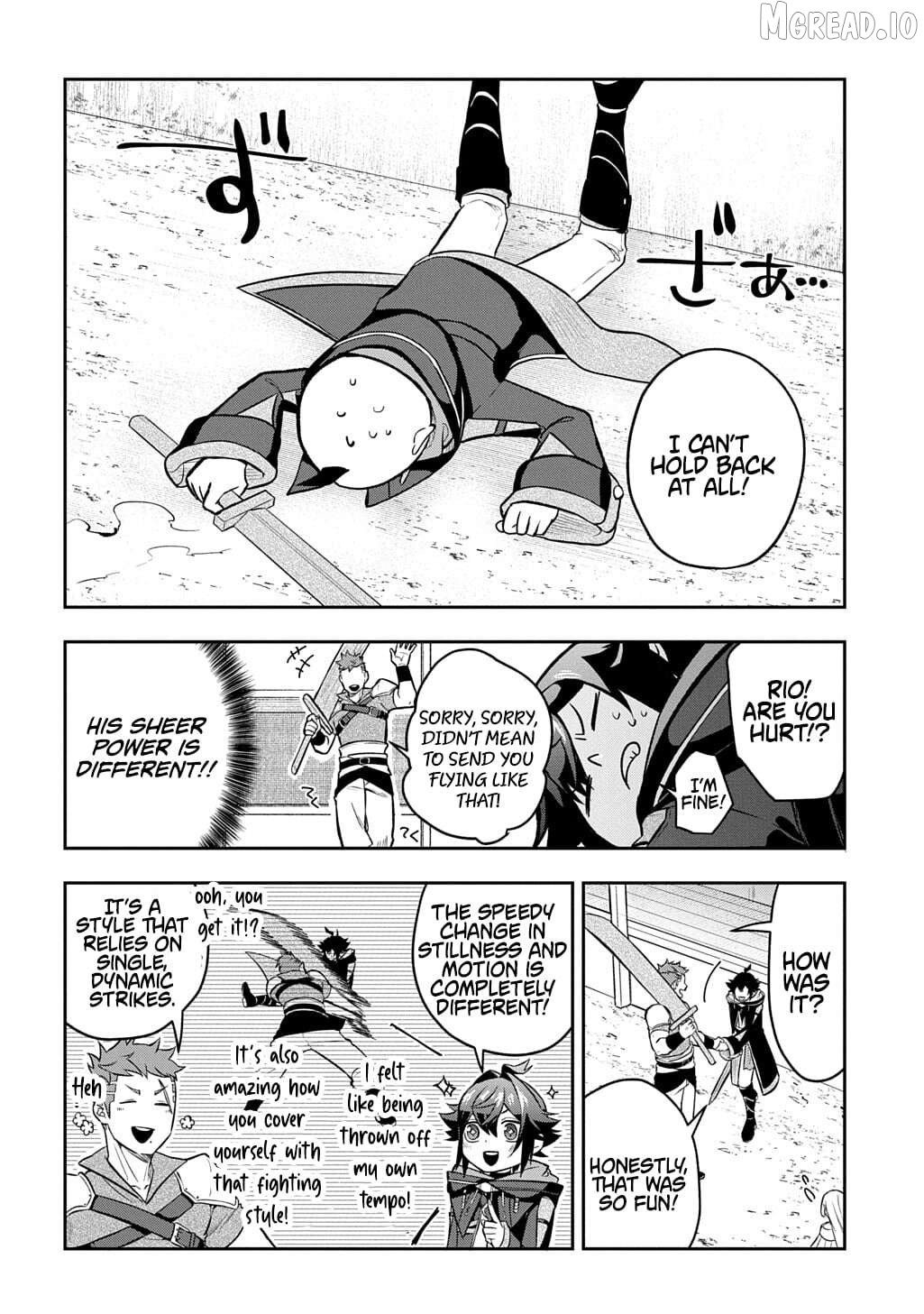My Style Of Swordsmanship Chapter 21.5 - page 3