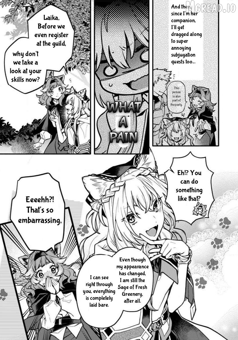 Cat Magic is Going to Revolutionize the World, Right? ~If I'm Going to Be Called Inferior, I'm Going to Revenge Myself With Beast Magic!~ Chapter 3.1 - page 8