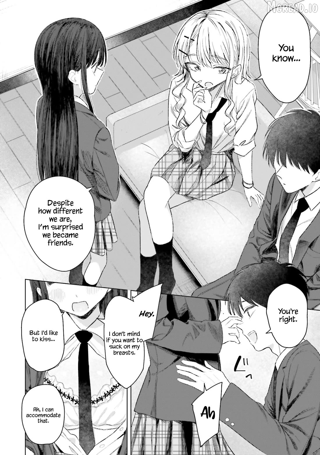 Onna Tomodachi Wa Tanomeba Igaito Yarasete Kureru Chapter 24 - page 9