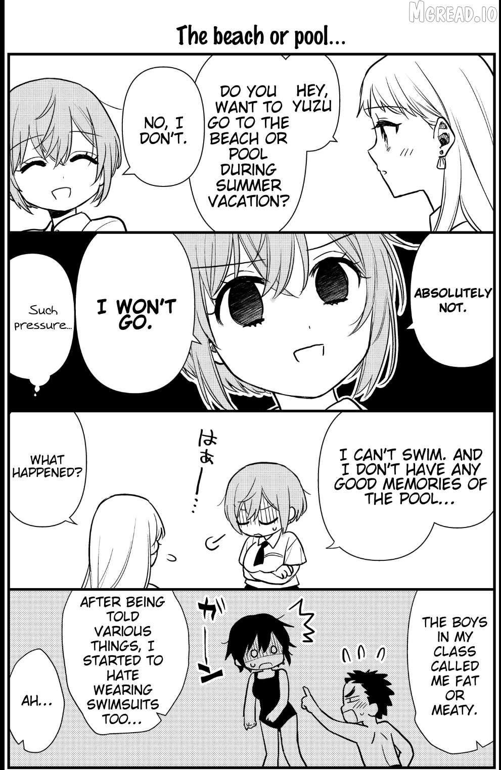 Yuzu And Rika Chapter 10.6 - page 1