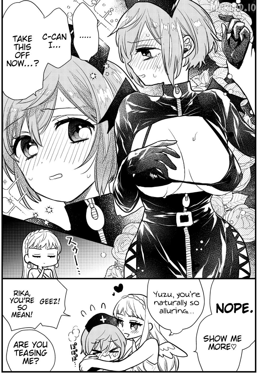 Yuzu And Rika Chapter 10.6 - page 7