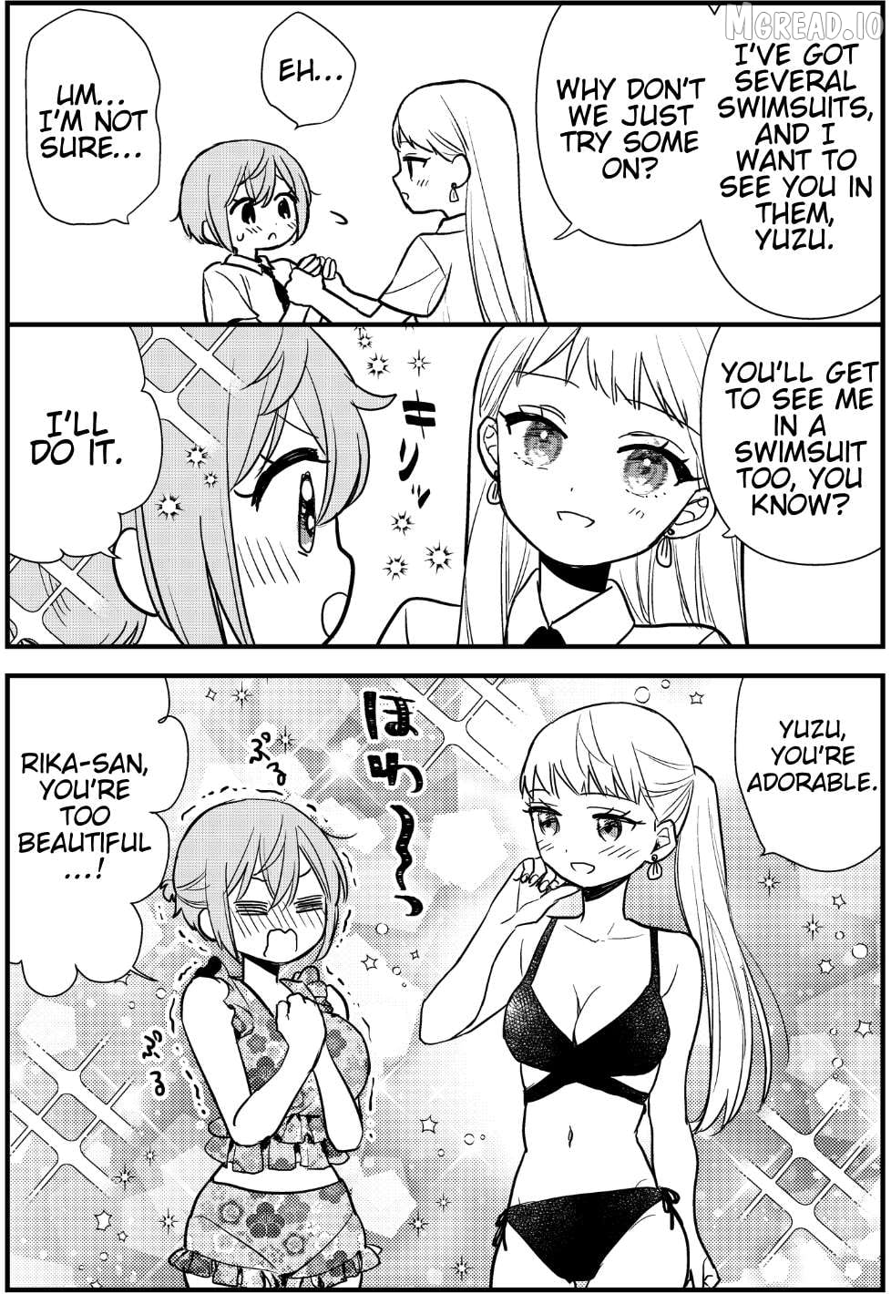 Yuzu And Rika Chapter 12.5 - page 3