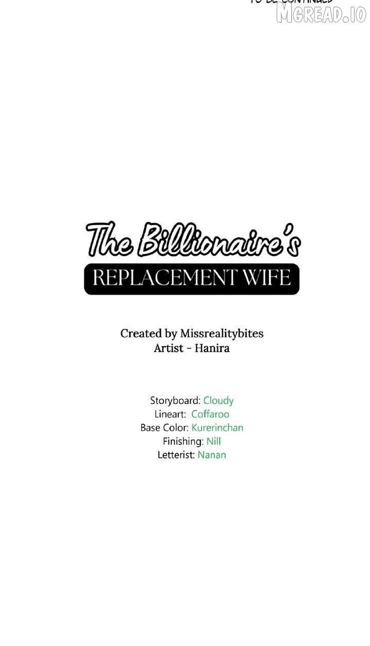 The Billionaire's Replacement Wife Chapter 69 - page 74