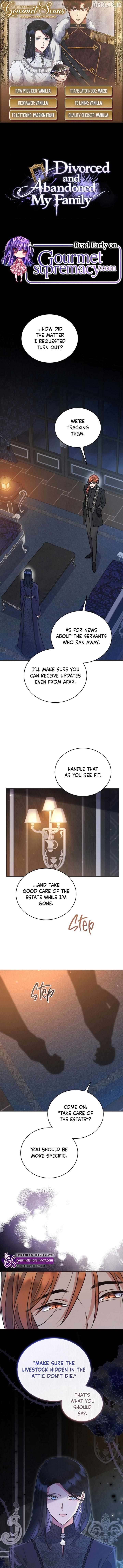 I Got Divorced and Abandoned My Family Chapter 7 - page 1