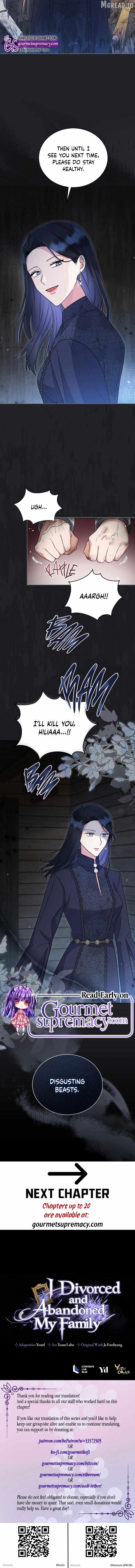 I Got Divorced and Abandoned My Family Chapter 7 - page 11
