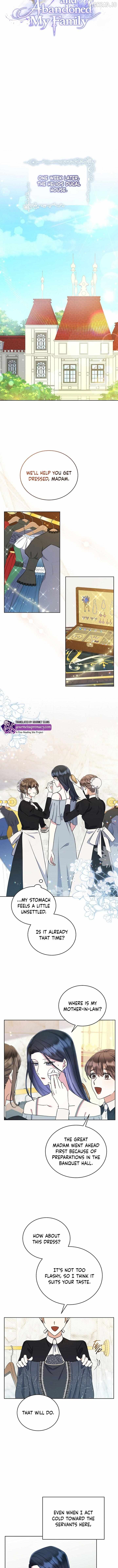 I Got Divorced and Abandoned My Family Chapter 8 - page 2