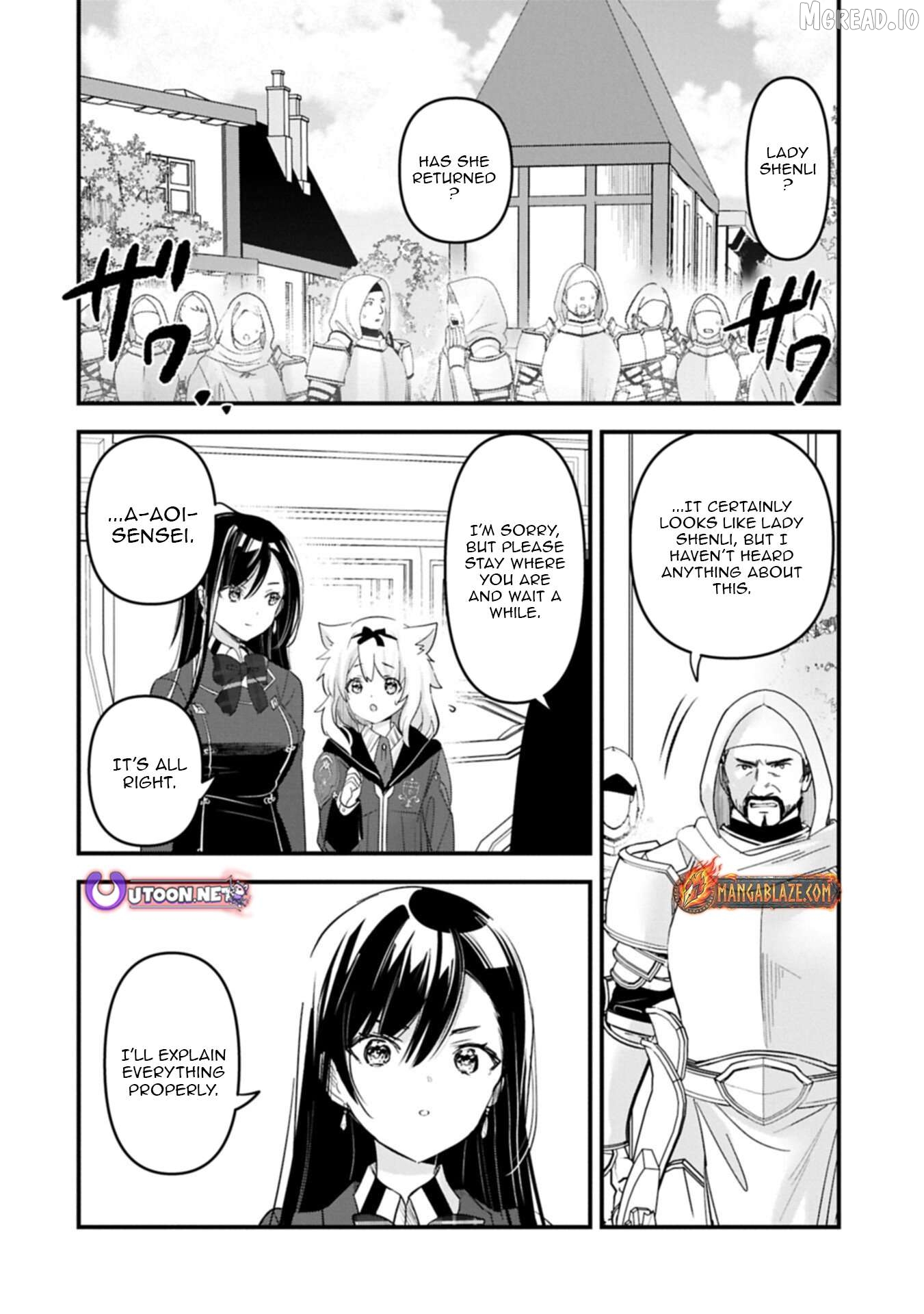 Isekai Teni shite Kyoushi ni natta ga, Majo to Osorerareteiru Ken - Aoi-sensei no Gakuen Funtou Nisshi Chapter 29 - page 3