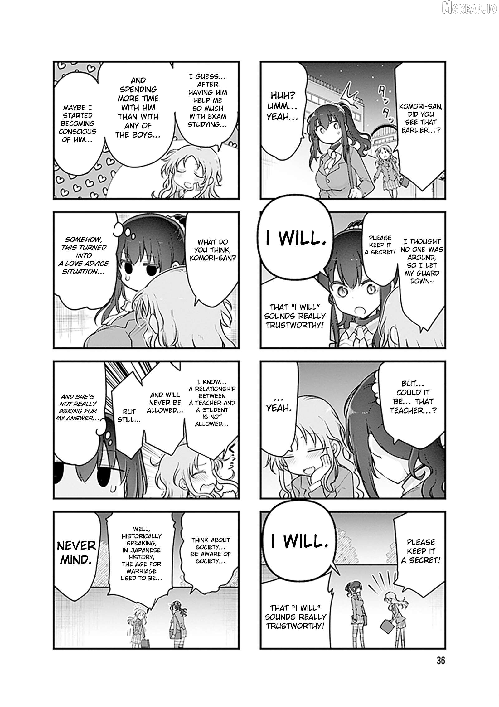 Komori-San Wa Kotowarenai! Chapter 167 - page 3